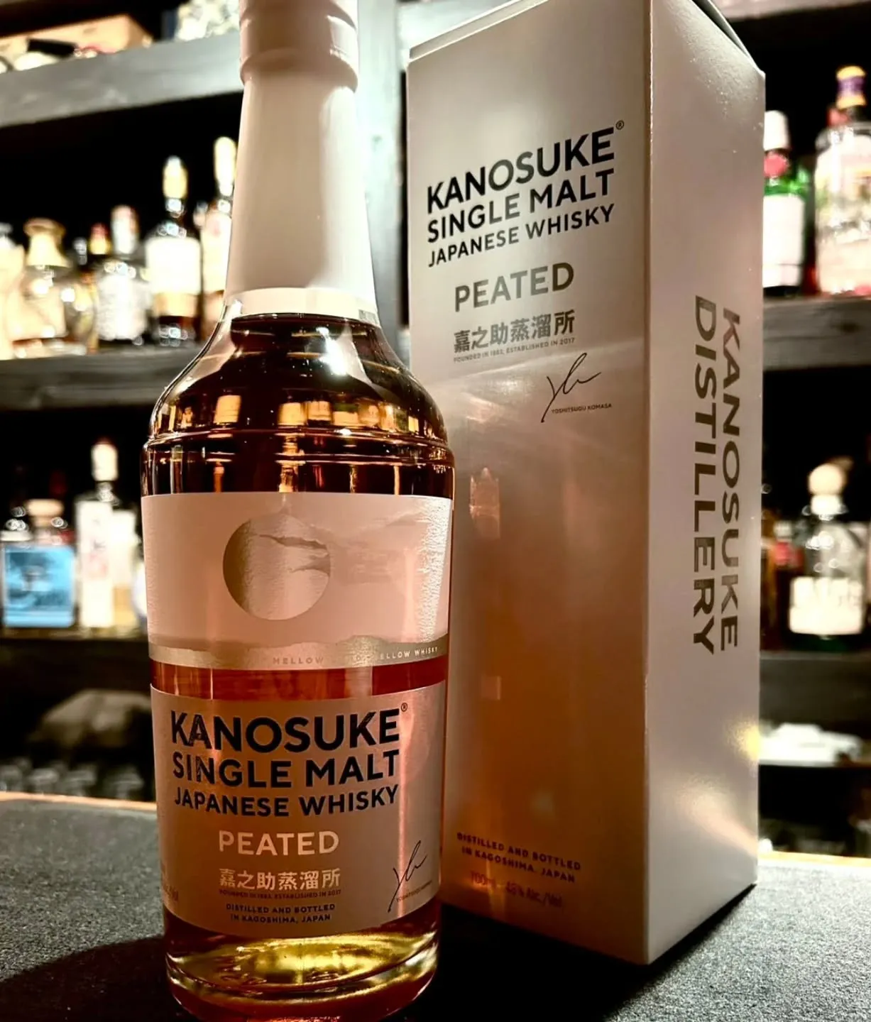 【新橋】【バー】昨今注目が高まっている蒸留所です。