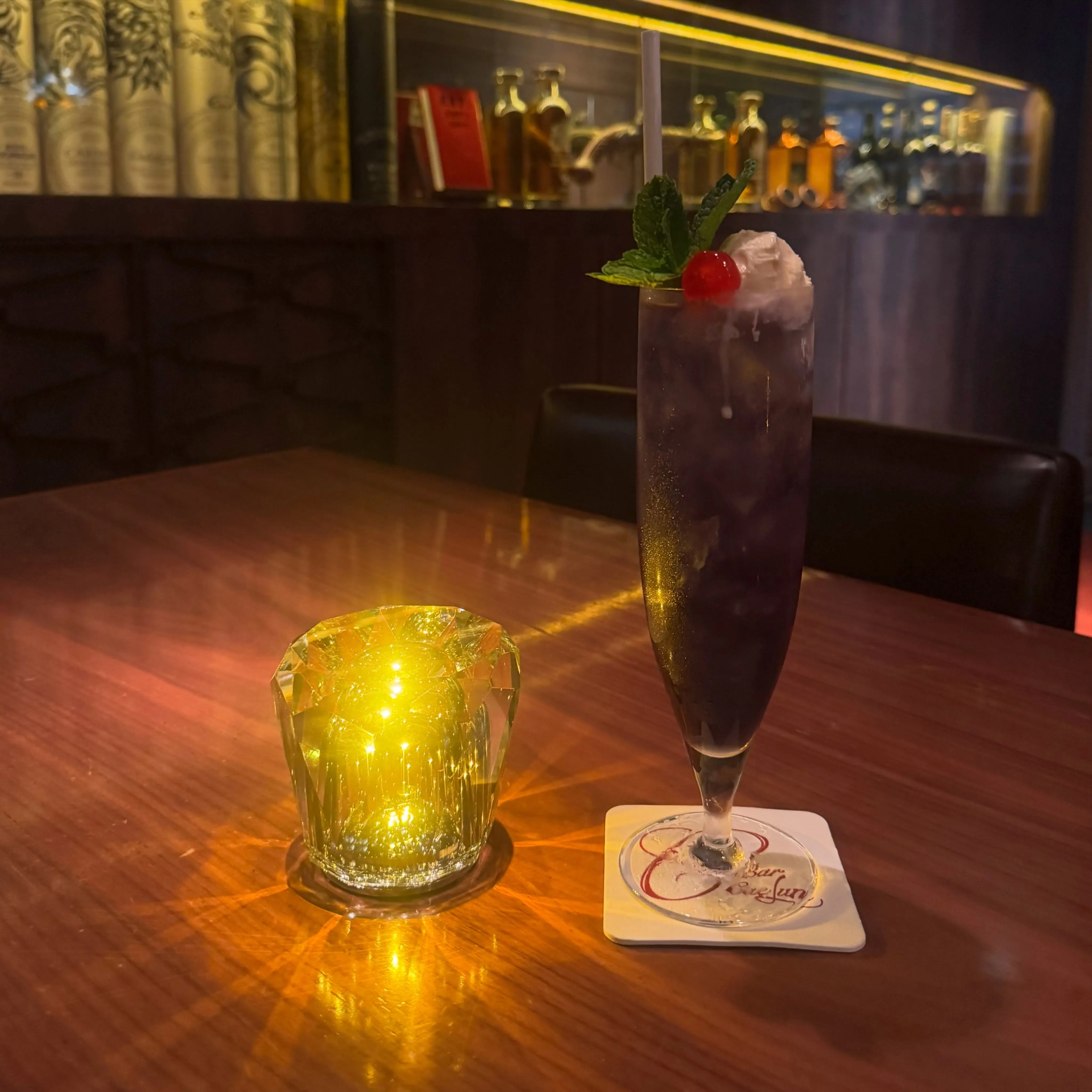 季節限定’‘クリームソーダのカクテル’’